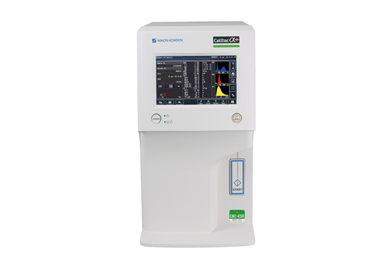 Fully automatic hematology analyzer and erythrocyte sedimentation rate counter 