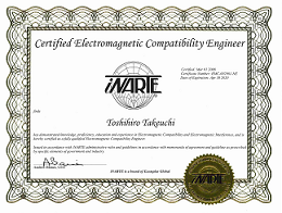 iNARTE Certificate<br/>　